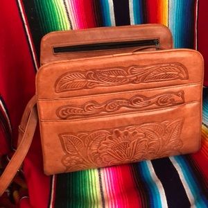Handmade Leather Embossed Handbag 🇲🇽 🌼